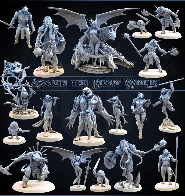 Awaken the Beast Within Collection (MiniMonsterMayhem