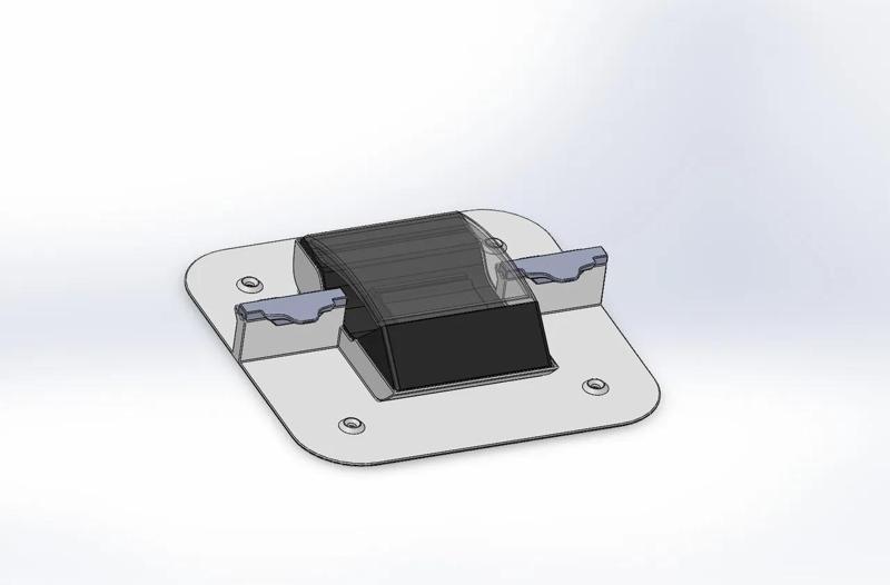Support - Filament holder for Sunlu FC01 filament connector   