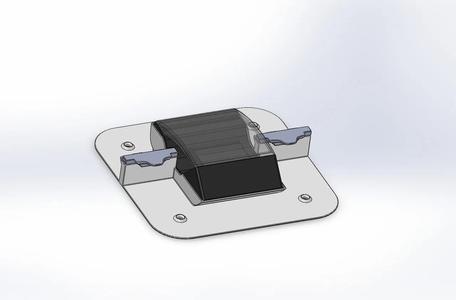 Support - Filament holder for Sunlu FC01 filament connector   
