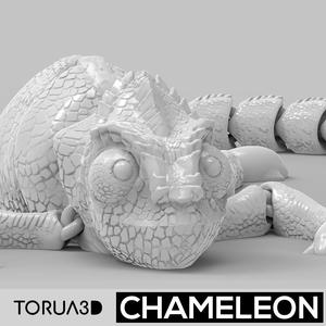ARTICULATED CHAMELEON #001