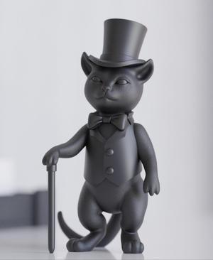 Dapper Cat Figurine – Elegant Gentleman Cat
