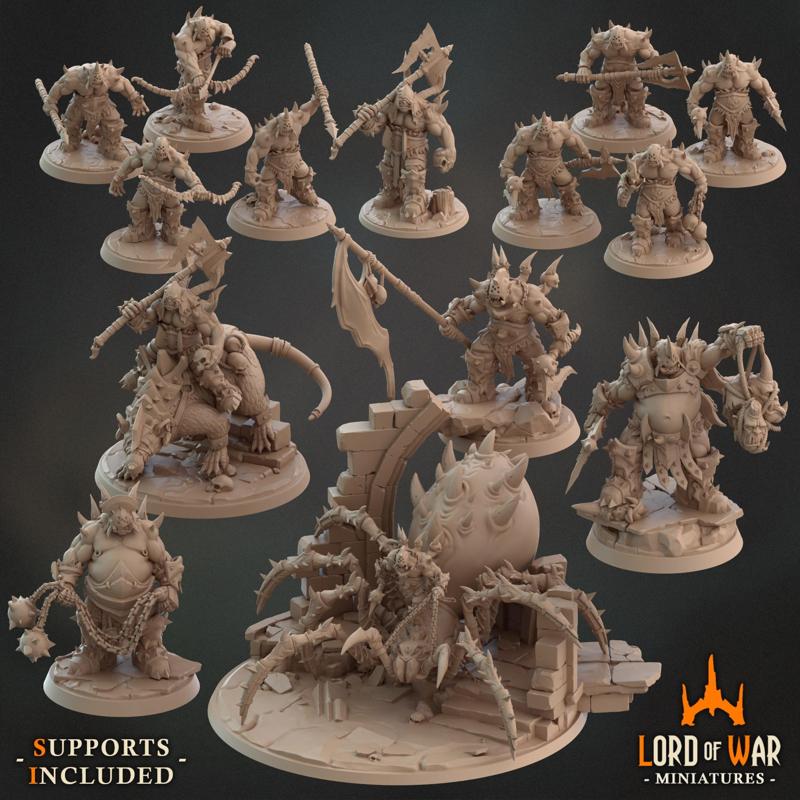COMPLETE Orcs Army Bundle (Presupported)