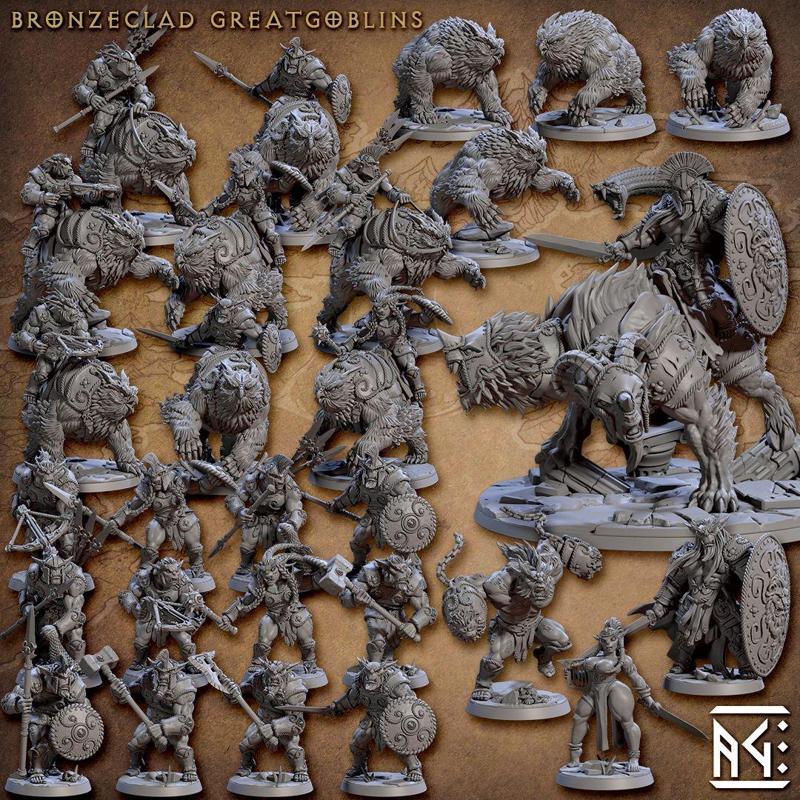 Bronzeclad Greatgoblin (Complete Set - 54)