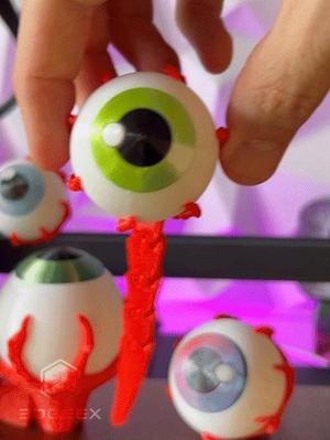 Ripped-Out Articulated Eyeballs