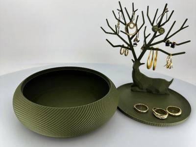 Jewelry box V2 - Spiral design
