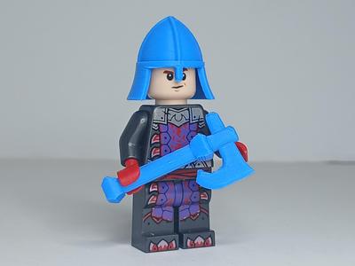 Dwarf Axe Minifigure Brick
