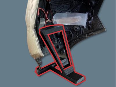 iron man faceplate stand