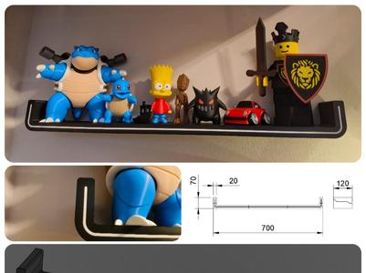 wallshelf medium, wall shelf medium