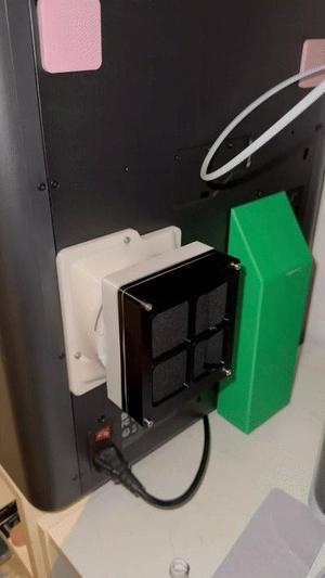 Filter hepa/carbon adaptator