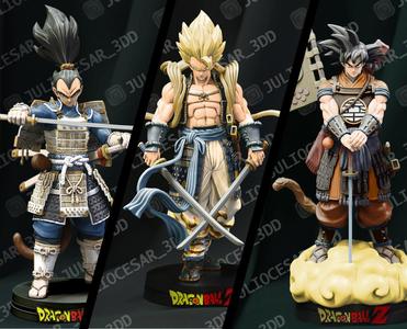 Dragon ball Shogun - Pack 3 heroes