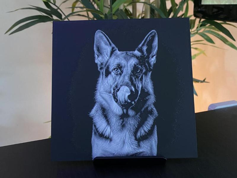 German Shepherd Hueforge