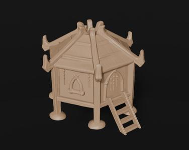 Tribal Hut – Primitive Shelter