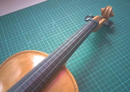 Fretted Fingerboard For Fiddle ( or Violin)