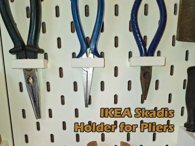 Plier holder IKEA Skadis (8 sizes!)