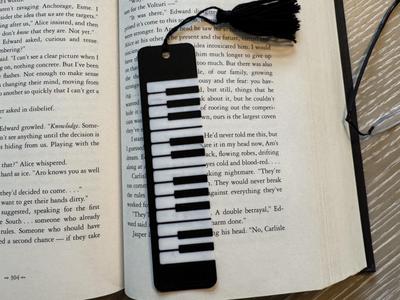 Piano Keyboard Bookmark