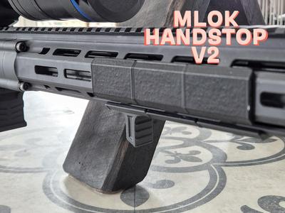 M-LOK Rail cover HANDSTOP V2