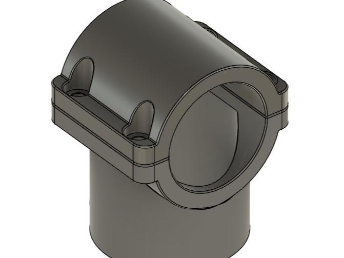 45mm diameter pipe connector