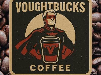 Voughtbucks Coffee Coaster