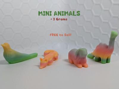 Tiny Animals 01 (Great for End of Spool)