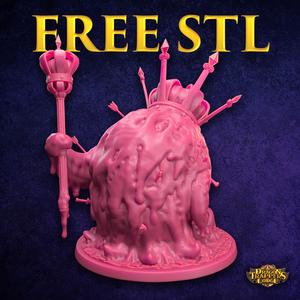 FREE Ooze King Slime | PRESUPPORTED