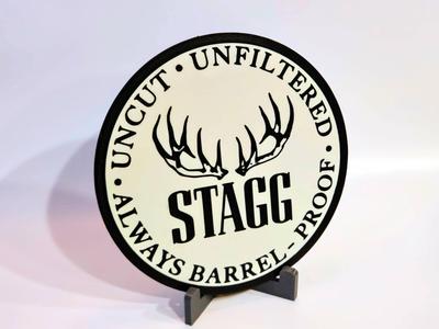 George T Stagg Bourbon Whiskey Sign