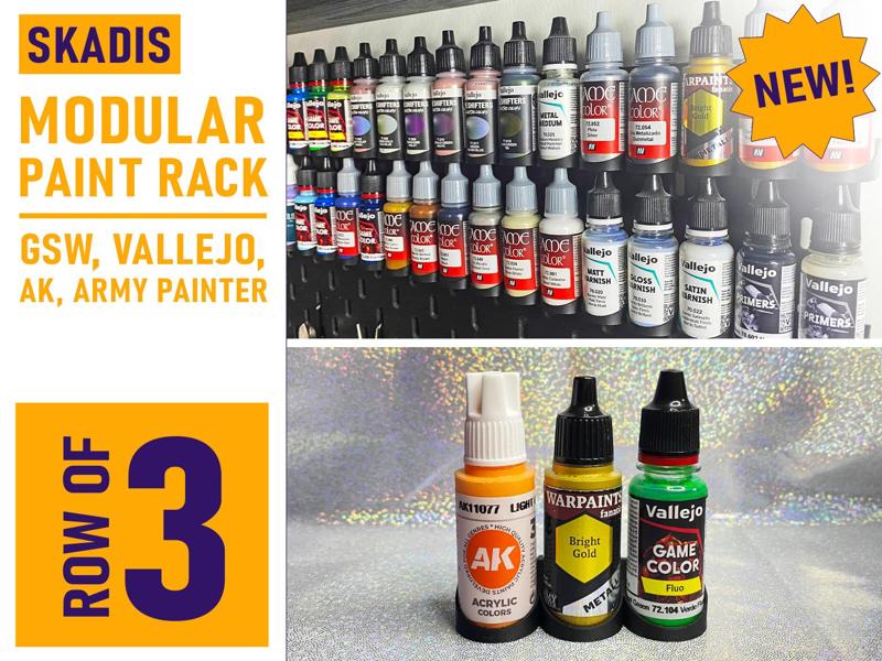 Skadis Modular Paint Rack - 3