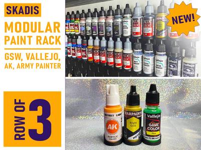 Skadis Modular Paint Rack - 3
