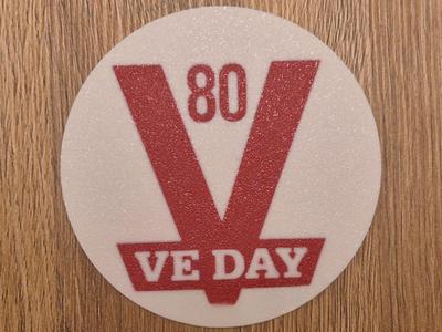 80th Anniversary WWII Coaster