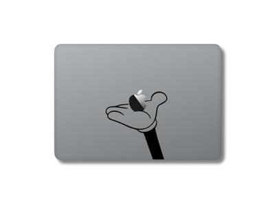 Mickey MacBook Sticker & Stencil