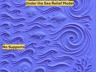 "Under the Sea" Relief Model