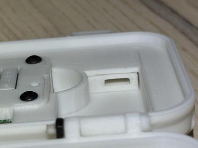 Flipper Zero case bracket for USB-C to USB- A adapter