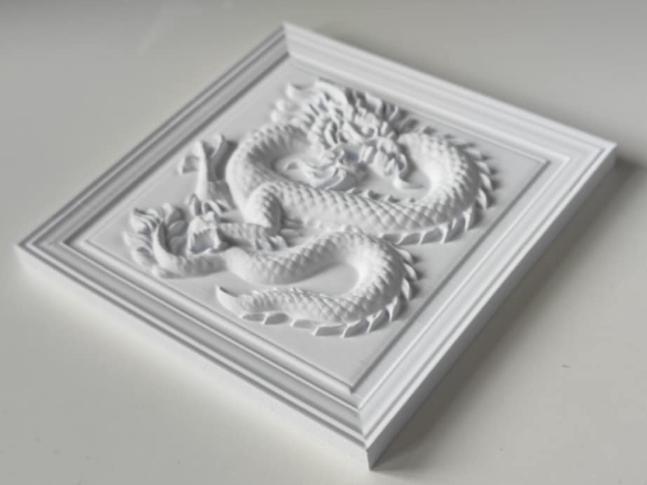 Relief: Chinese Dragon  Wall Art