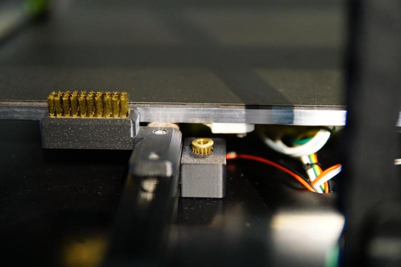 Voron 2.4/trident z-endstop with extruder brass gear