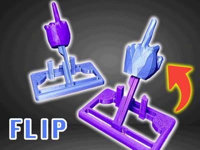 Middle Finger Flipper Catapult