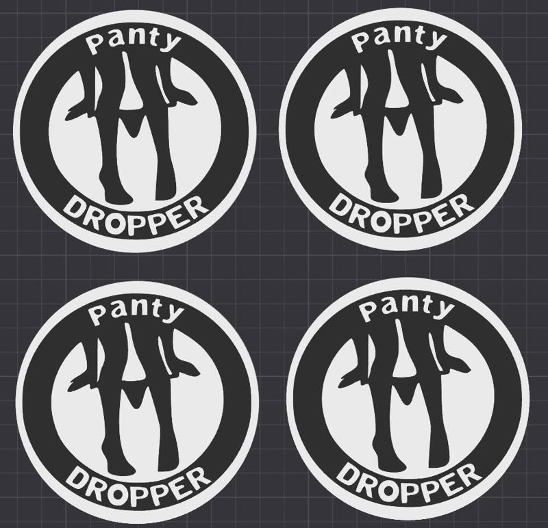 Panty Dropper Coaster Untersetzer