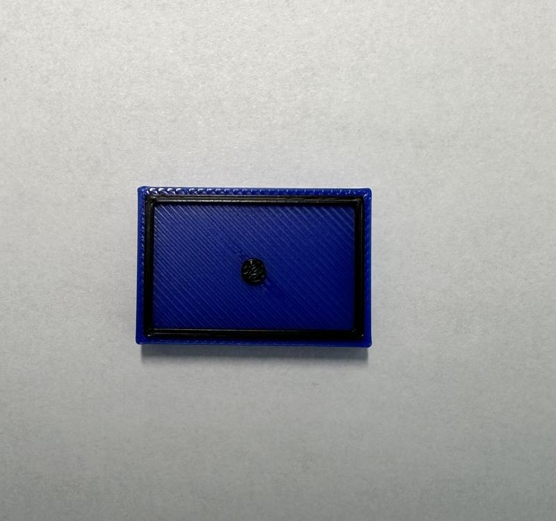 Militärisches Symbol Artillerie Blau (ohne Einheitsgröße)