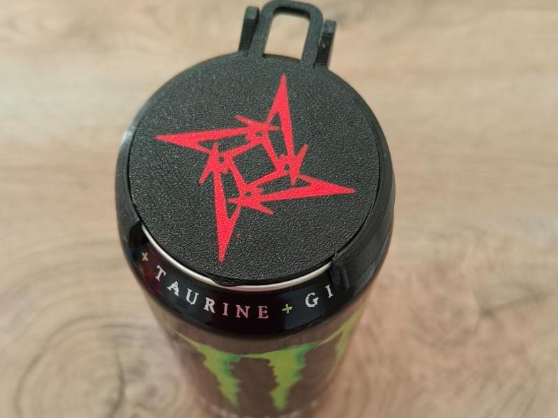 Drink can cover - no vasp - Metallica logo