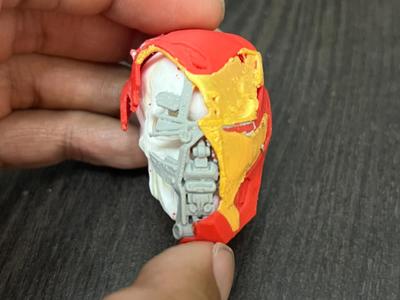 Iron man skull