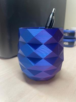 Low Poly Pen, Toothbrush, or Make Up Brush Holder