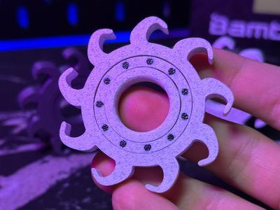 "Sunspin" High Speed Print In Place Fidget Spinner