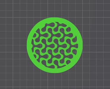 Vent cover or mug coaster   