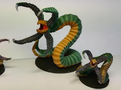 DnD Grick miniature -28mm figurine 