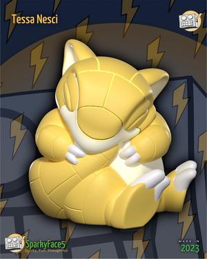 Sleeping Sandshrew - Pokemon