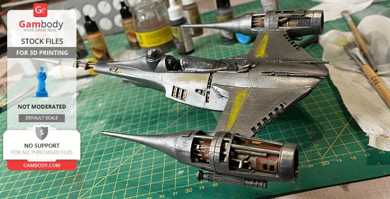 Mandalorian Hunter N-1 Naboo Star Wars