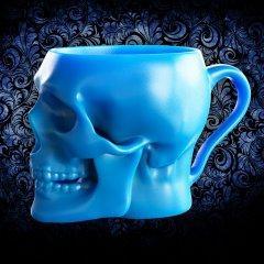 Realistic Skull Mug with Handle