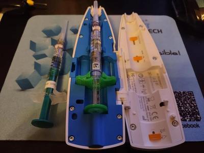 Extavia Syringe to Betaseron Injector Adapter   
