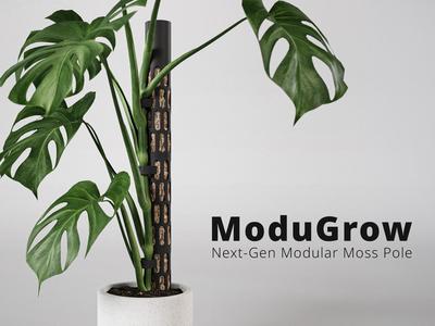 ModuGrow: Build - Your-Own Moss Pole - 50mm