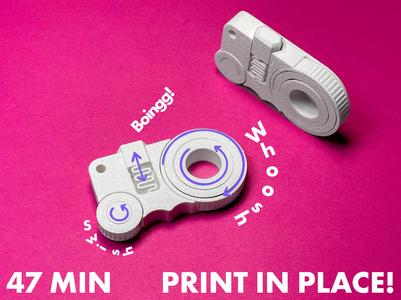Fidget Sileent! Print in Place - 47 min