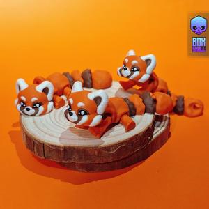 BABY RED PANDA - FLEXI - ARTICULATED - PRINT IN PLACE