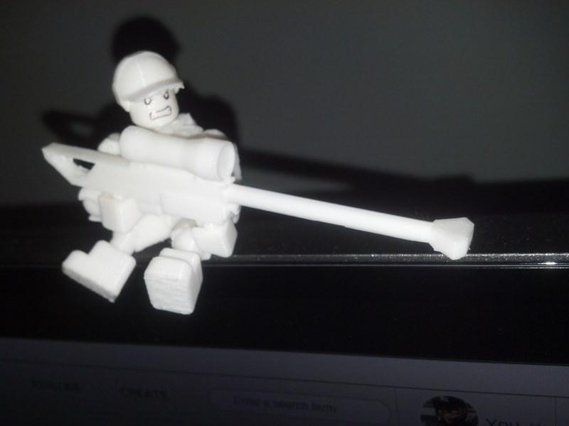 Desktop Sniper - Open Source Minifig - Based off of Ghost ver 3.2